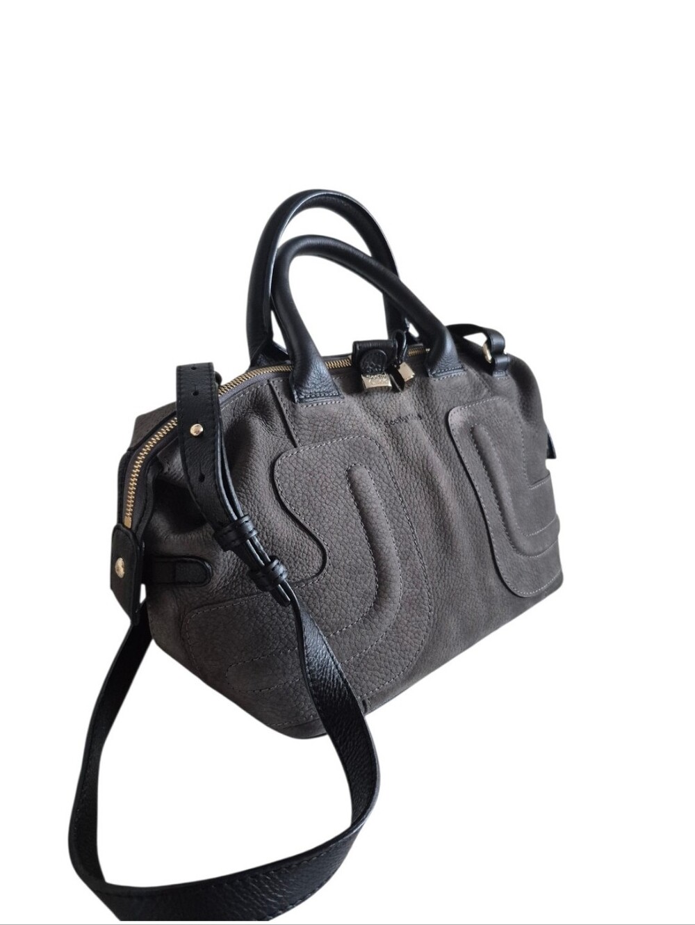 SEE BY CHLOE Suede KAY 2-Way Shoulder Bag - Picture 15 of 16
